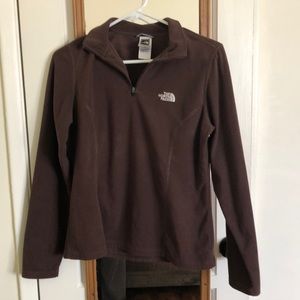 North Face quarter zip pullover